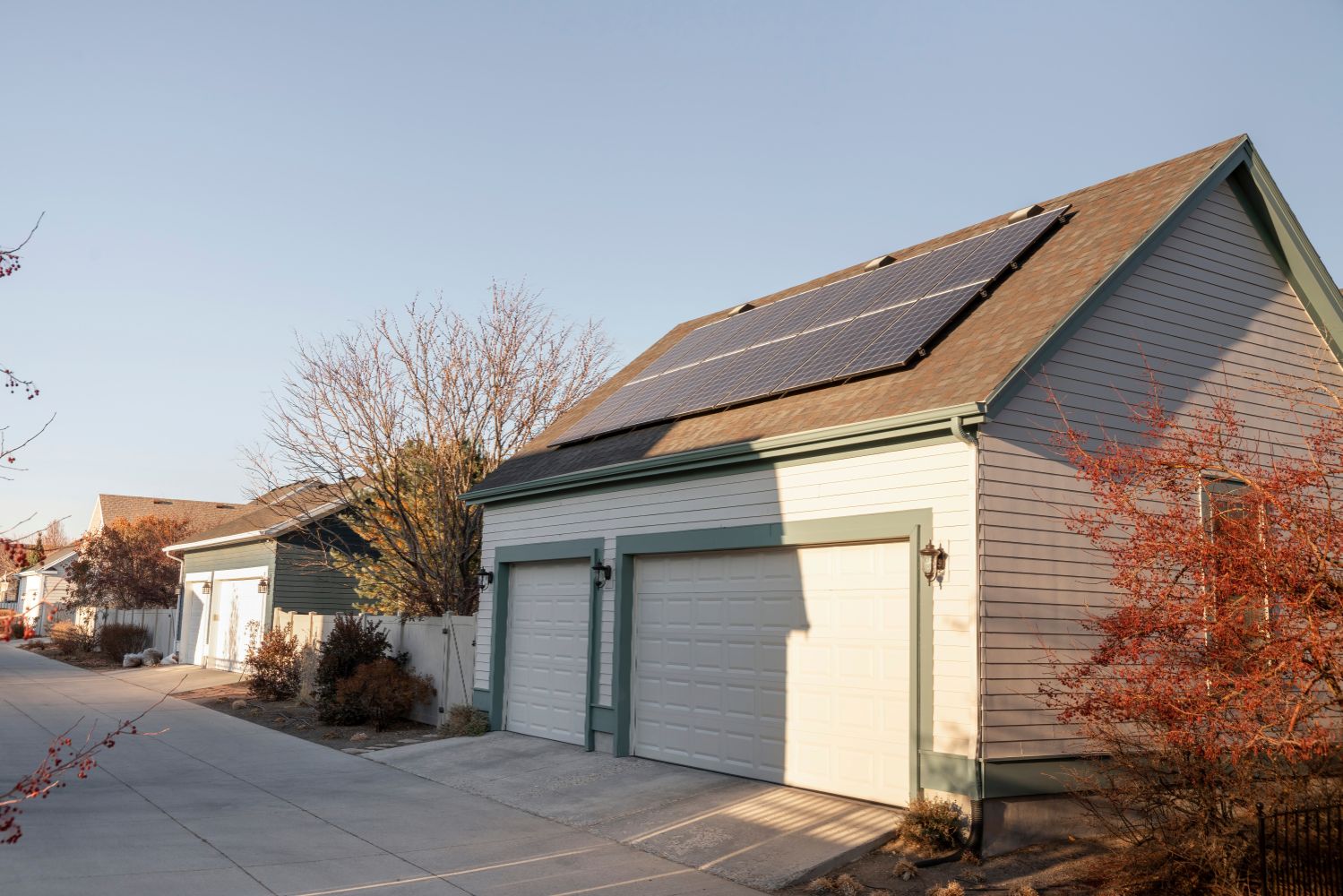 Here are some solar panels on a shingle roof in NH 